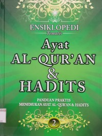 Ensiklopedi Tematis Ayat Al-qur'an dan Hadist