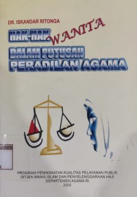 Hak-Hak Wanita dalam Putusan Peradilan Agama