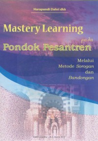 Mastery Learning  Pada Pondok Pesantren