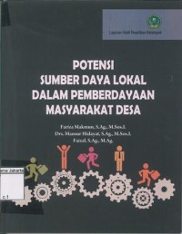 Potensi Sumber Daya Lokal Dalam Pemberdayaan Masyarakat Desa