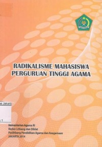 Radikalisme Mahasiswa Pengguruan Tinggi Agama