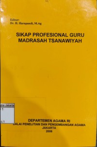 Sikap Propesional Guru Madrasah Tsanawiyah