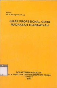 Sikap Profesional Guru Madrasah Tsanawiyah