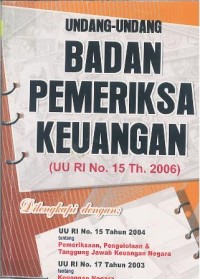 Undang-Undang Badan Pemeriksa Keuangan