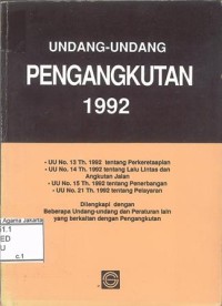 Undang-Undang Pengangkutan  1992