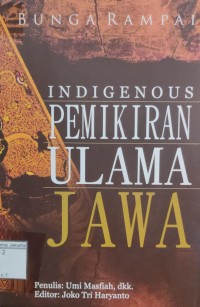 Indigenous Pemikiran Ulama Jawa