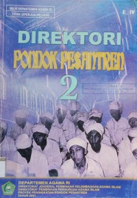 Direktori Pondok Pesantren 2