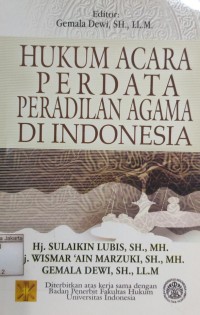 Hukum Acara Perdata Peradilan Agama di Indonesia