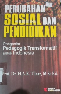 Perubahan Sosial dan Pendidikan