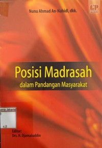 Posisi Madrasah Dalam Pandangan Masyarakat