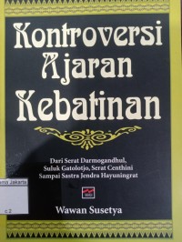 Kontroversi Ajaran Kebatinan