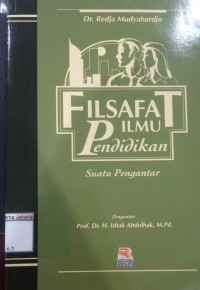Image of Filsafat Ilmu Pendidikan Suatu Pengantar