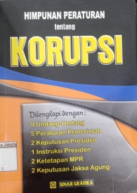 Himpunan Tentang Korupsi