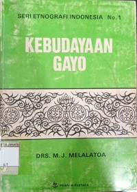 Kebudayaan Gayo