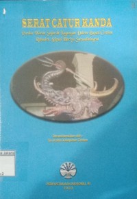 Serat Catur Kanda Punika Wacan Sujarah Kagungan Dalem Bupati Cirebon Rahaden Adipati Hariya Suraadiningrat