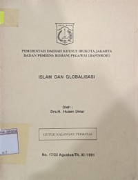 Islam Dan Globalisasi