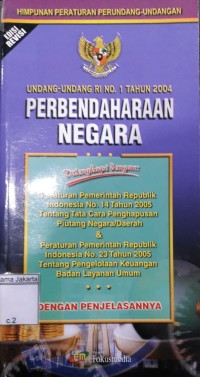 Undang-Undang RI No. 1 Tahun 2004 Perbendaharaan Negara