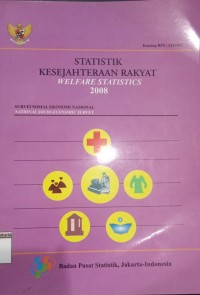 Statistik Kesejahteraan Rakyat Welfare Statistics 2008