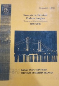 Sumatera Selatan Dalam Angka = Sumatera Selatan in Figures 2006