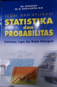 Teori dan Aplikasi  Statistika dan Probabilitas