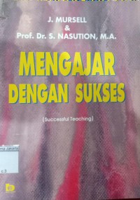 Mengajar Dengan Sukses