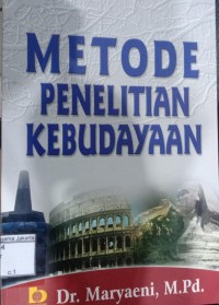 Metode Penelitian Kebudayaan