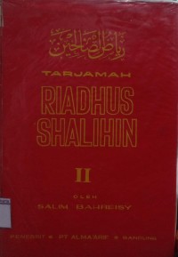 Tarjamah Riadhus Shalihin II