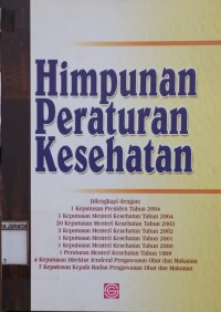 Himpunan Peraturan Kesehatan