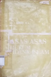 Asas-Asas Hukum Pidana Islam