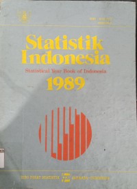 Statistik Indonesia = Statistical Year Book of Indonesia