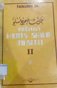 Terjemah Hadist Shahih Muslim II