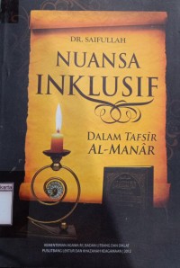 Nuansa Inklusif: Dalam Tafsir Al-Manar