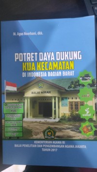 POTRET DAYA DUKUNG KUA KECAMATAN DI INDONESIA BAGIAN BARAT