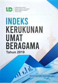 Indeks kerukunan umat beragama tahun 2019