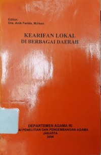 Kearifan Lokal Di Berbagai Daerah