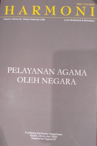 Pelayanan Agama Oleh Negara