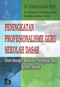 Peningkatan profesionalisme guru sekolah dasar