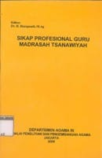 Sikap profesional guru madrasah tsanawiyah