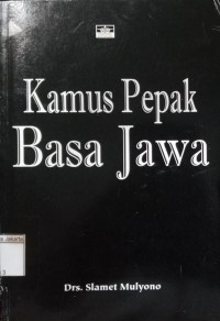 Kamus Pepak Basa Jawa