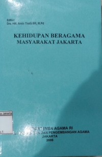 Kehidupan Beragama Masyarakat Jakarta