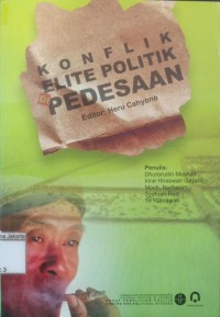 Konflik Elite Politik di Pedesaan