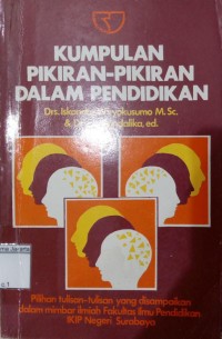 Kumpulan Pikiran-Pikiran dalam Pendidikan