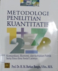 Metodologi Penelitian Kuantitatif