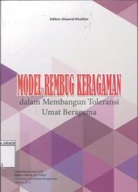 Model rembug keragaman dalam membangun toleransi beragama