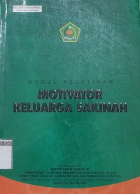 Modul Pelatihan Motivator Keluarga Sakinah
