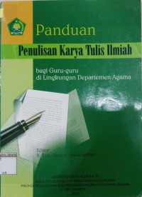 Panduan Penulis Karya Tulis Ilmiah Bagi Guru-Guru di Lingkungan Dapartemen Agama