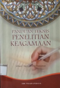 Panduan Teknis Penelitian Keagamaan