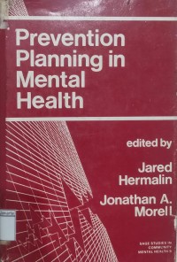 Prevention Planning in Mental Health