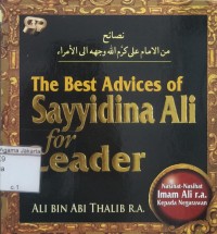 Sayyidina Ali for Leader