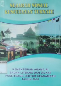 Sejarah Sosial Kesultanan Ternate